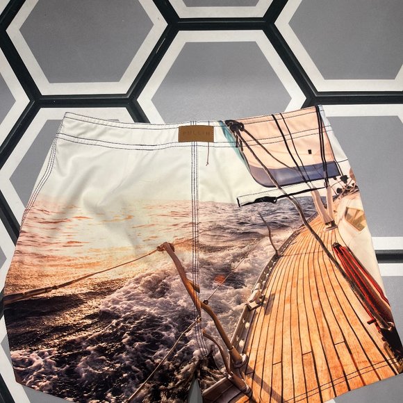 Pullin Swim Shorts Size 30 - Picture 2 of 3